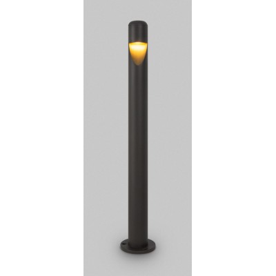 TAPKO FL 5W IP65 Sloupkové venkovní svítidlo, těleso kov, povrch černá grafit, LED 5W, 200lm, teplá 3000K, Ra80, 230V, IP65, rozměry d=50mm, h=600mm, svítí dolů.