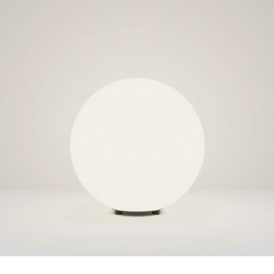 TRABO FL 1x30W, E27, IP54 Zemní venkovní svítidlo do záhonu, těleso plast, difuzor plast opál, pro žárovku 1x30W, E27, 230V, IP54, tř.1. rozměry dle typu, s bodcem do záhonu.