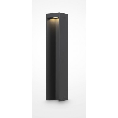 REALIT FL 9W IP54 Sloupkové venkovní svítidlo, těleso kov, povrch šedá, LED 9W, 450lm, neutrální 4000K, Ra80, 230V, IP54, rozměry 85x650mm, svítí dolů.