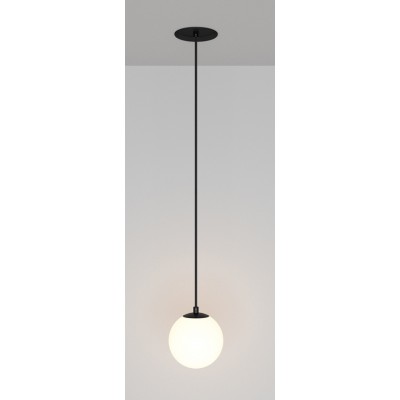 LOUP BI 5W Stropní podhledové závěsné svítidlo, těleso kov, povrch černá, difuzor plast opál, LED 5W, teplá 3000K, 230V, IP20, tř.2, rozměry dle typu.