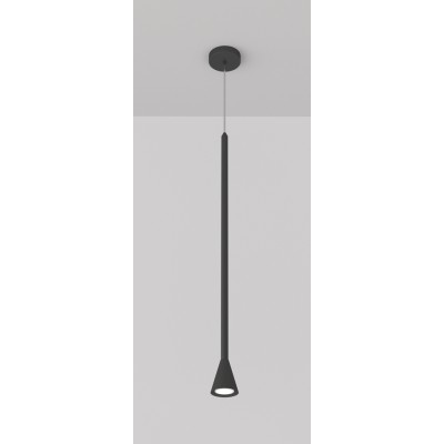 HECRON HL 1x40W, GU10 Závěsné svítidlo, těleso kov, povrch černá/zlatá/bílá, pro žárovku 1x40W, GU10, 230V, IP20, tř.1, rozměry d=75mm, vč závěs kabelu l=1800mm, lze zkrátit.