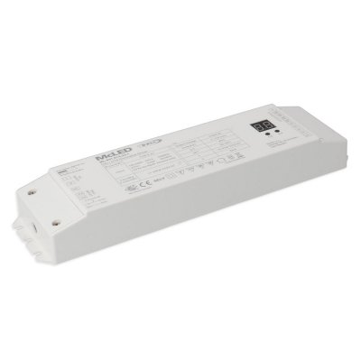 LED zdroj I DALI-PUSH 100W, 24V Napájecí zdroj pro LED, vstup 230V, 100W, 4,1A, 4 výstupní kanály, stmívání DALI/PUSH, 24V, IP20, tř.2, rozměry 244x64x32mm