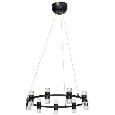 ALTRUIVO PENDANT LED 18X3W Závěsné svítidlo, základna kov, těleso kov, krycí sklo čiré, LED 18x3W, neutrál 3000K, 3780lm, 230V, IP20, tř.1. rozměry d=500mm, včetně závěsu l=1000mm, lze zkrátit