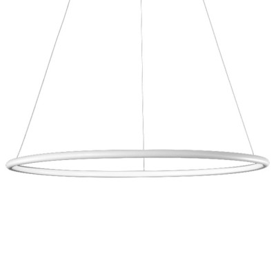 NARILEA PENDANT LED 1x22W VÝPRODEJ Závěsné svítidlo, základna kov, těleso kov, povrch lak bílá mat, difuzor plast mat, LED 1x22W, teplá 3000K, 1540lm, 230V, IP20, tř.1. rozměry d=400mm h=400mm, včetné závěsu l=1200mm, lze z