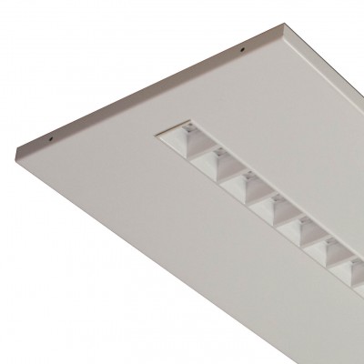 PERSEUS LED vestavné Stropní vestavné svítidlo, povrch bílá, buňky 1x bílá, LED 23W, 2900lm, neutrální 4000K, Ra80, vyzař. úhel 80°, UGR<16, 230V/500mA, IP20, rozměry 595x595mm pro montáž do kazetového stropu