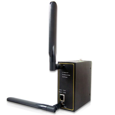 WIFI BRIDGE Wi-Fi průmyslový AP bridge, IEEE802.11 a/b/c/g/n, 2,4/5GHz, 1xLAN RJ45, napájení napájení 9-48VDC, spotřeba max 5,85W, DIN, rozměry 47x110x90mm
