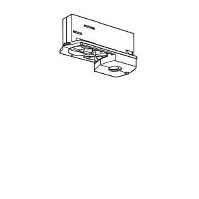 3F NAPÁJECÍ ADAPTER NORDIC ALUMINIUM Napájecí adapter, černá nebo bílá, 3x230V/400V, 3x16A, pro třífázový lištový systém , NORDIC ALUMINIUM - GLOBAL TRAC - LIVAL, kompatibilní Eutrac