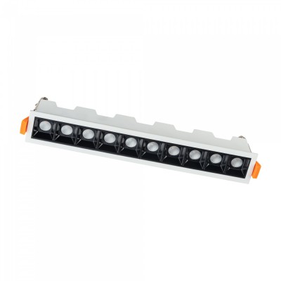 MINIS II LED 20W, IP20 Stropní podhledové bodové svítidlo, těleso hliník, povrch bílá, LED 20W, teplá 3000K nebo neutrální 4000K, 1220lm/1280lm, Ra80, 230V, IP20, tř.2, rozměry 280x48x45mm, otvor 275x35mm