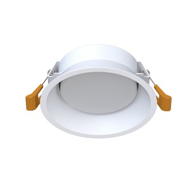 PUNO 1x15W, GX53, IP20 Stropní, podhledové svítidlo, těleso kov, povrch bílá, difuzor plast opál, pro LED 1x15W, GX53, 230V, IP20, tř.1, rozměry d=95mm, h=45mm, otvor 83mm