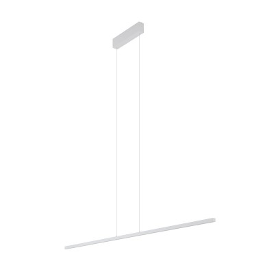 TRAB LED 27W, 4000K, IP20 Závěsné svítidlo, těleso hliník/kov, povrch bílá, difuzor plast, LED 27W, 1800lm, neutrální 4000K, Ra80, 230V, IP20, tř.1, rozměry š=1200mm, vč. závěs. kabelu l=1600mm, lze zkrátit