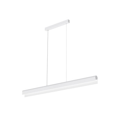 COLOQ LED 32W, IP20 Závěsné svítidlo, těleso hliník/kov, povrch bílá, difuzor plast opál, LED 31W, neutrální 4000K, 3035lm, Ra80, 230V, IP20, tř.1, rozměry l=1116mm , vč. závěs. kabelu l=1200mm, lze zkrátit