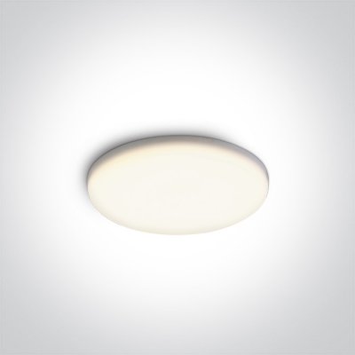 LOMEL BI 8W/15W IP65 Stropní podhledové svítidlo, těleso kov, povrch bílá, dif plast opál, LED 8W/660lm, 15W/1250lm, teplá 3000K/neutrální 4000K, 230V, IP65, tř.2, rozměry dle typu.