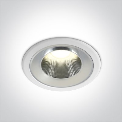 MUZI BI 18W IP54 Podhledové, bodové, svítidlo, těleso hliník, povrch bílá, LED 18W, 1710lm, neutrální 4000K, vyzař úhel 60°, Ra90, 230V, IP54, tř.2, rozměry d=170mm, h=86mm.