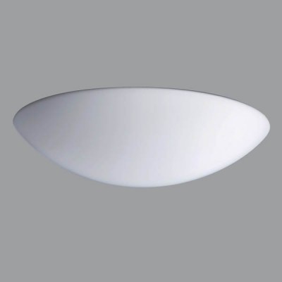 AURA 5, LED-1L16B07K86/082 DALI 3000 Stropní svítidlo, základna kov, povrch bílá, difuzor sklo opál mat, LED 36W, teplá 3000K, 4850lm/3350lm, Ra80, stmív DALI, 230V, IP43, d=490mm, h=130mm