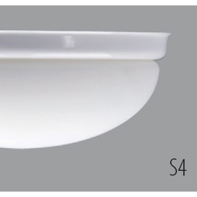 ALMA 2 Stropní svítidlo oválné, základna kov, rámeček bílá, difuzor sklo opál, pro žárovku 1x10W, E27 A60, 230V, IP41, 370x225x140mm