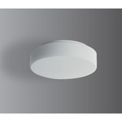 ELSA 1, LED-1L12B07BT12/023 3000 Stropní svítidlo, základna kov, povrch bílá, difuzor sklo opál, LED 11W, teplá 3000K, 1290lm/900lm, Ra80, 230V, IP44, tř.1, "F", d=250mm, h=84mm, bajonet