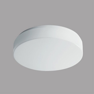 DELIA 1 LED-1L14B07KN62/PM22/NK1W 4000 Stropní svítidlo, SA - běžné i nouzové svícení, záloha 1W/3h, zákl. kov, bílá, difuzor plast PMMA, LED 20W, neutrální 4000K, 2700lm, Ra80, 230V, IP54, tř.1, d=300mm, h=75mm