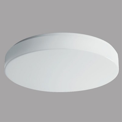 DELIA 3, LED-1L20C07KN94/PM24 DALI 3000 Stropní svítidlo, základna kov, povrch bílá, difuzor plast opál PMMA, LED 35W, 4750lm/3140lm, teplá 3000K, Ra80,stmívatelné DALI, 230V, IP54, d=500mm, h=85mm