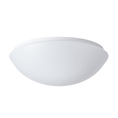 TITAN 1 LED-1L14C03KN62 IP54 15W DALI Stropní, přisazené svítidlo, základna kov, povrch bílá, difuzor plast opál, LED 15W, 2000lm, teplá 3000K, stmív DALI, 230V, do koupelny IP54, IK10, tř.1, d=300mm, h=105mm