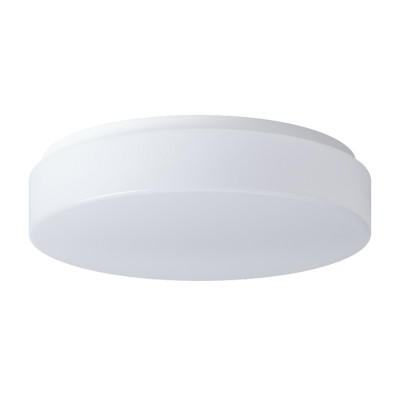 DELIA 1 LED-1L14C03KN62 IP54 15W Stropní, přisazené svítidlo, základna kov, povrch bílá, difuzor plast PMMA opál, LED 15W, 2000lm, teplá 3000K, 230V, do koupelny IP54, tř.1, rozměry d=300mm, h=75mm