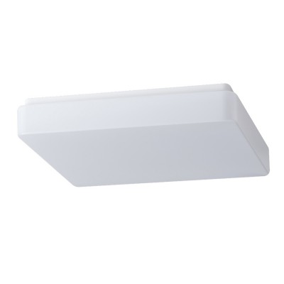 TILIA 2 LED-1L33C10NU3 IP44 28W DALI Stropní svítidlo, základna kov, povrch bílá, difuzor plast opál, LED 27W, 3890lm/2610lm, neutrální 4000K, stmív DALI, 230V, do koupelny IP54, IK10, tř.1, rozměry 400x400x70mm