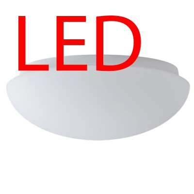 ALMA 1 LED-1L26B07U1/121 8W IP41 Stropní, přisazené svítidlo, základna kov, povrch bílá, difuzor sklo triplex opál, LED 8W, 970lm/1010lm, teplá 3000K/neutrální 4000K, 230V, IP41, tř.1, rozměry 150x100x250mm