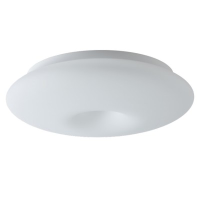 SATURN 1 LED-1L61C03KX64/462 18W Stropní, přisazené svítidlo, základna kov, povrch bílá, difuzor sklo triplex opál, LED 18W, 2390lm, neutrální 4000K, 230V, IP20, tř.1, rozměry d=350mm, h=100mm