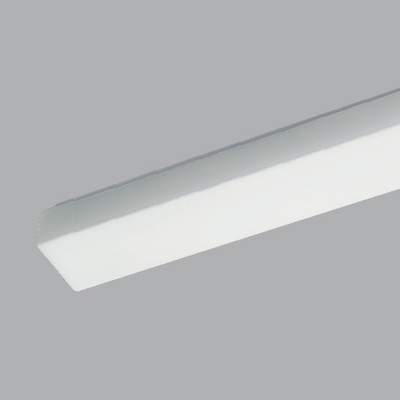 SYLVIA 2 K ZRCADLU IP44 DO KOUPELNY Stropní svítidlo, základna kov, difuzor sklo triplex opál, pro žárovku 28W/E14, nebo LED, 230V, do koupelny IP44 tř. zař.tř.1, 610x100x75mm