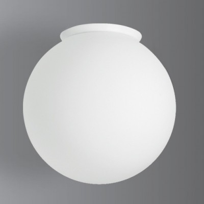 STYX 3, IP65, d=300mm Stropní, přisazené svítidlo, základna plast, povrch bílá, nebo černá, difuzor sklo opál, pro žárovku, E27, nebo LED, 230V, do koupelny IP65, tř.2, rozměry d=300mm, h=300mm