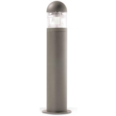 VANDIEST sloupkové venkovní svítidlo ŠEDÁ Sloupkové venkovní svítidlo, materiál kov, povrch šedá, difuzor plast opál, pro žárovku 1×15W, E27, 230V, IP44, tř.2, rozměry d=104mm, výška h=640mm