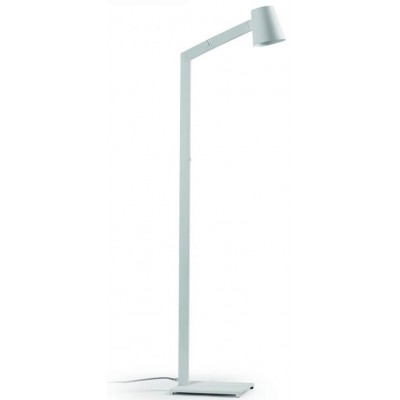 OSLO 4W E14 stojací Stojací lampa, materiál kov, povrch bílá, pro žárovku 4W, E14, 230V, IP20, tř.2, výška h=1500mm, hlavice d=130mm, vypínač na tělese