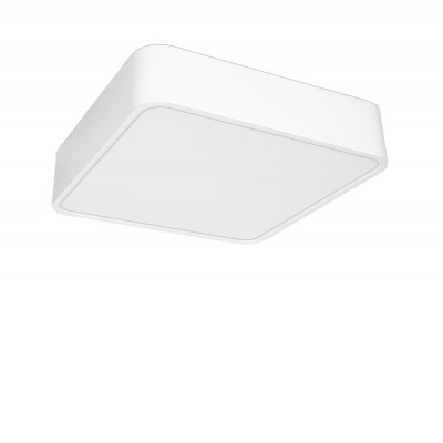 ARABELA Stropní svítidlo, základna kov, bílá, difuzor plast opál, LED 80W, teplá 3000K, 5200lm, Ra80, stmívání DALI, 230V, IP20, rozměry 600x600x110mm