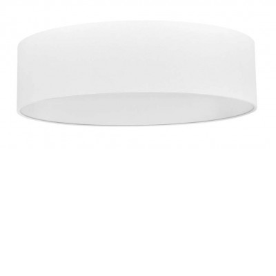 FENDY 24W CCT Stropní svítidlo, těleso kov, povrch bílá, difuzor plast opál, LED 24W, 2050lm, přepín CCT teplá 3000K-denní 6000K, Ra90, 230V, IP20, rozměry d=220mm, h=65mm.