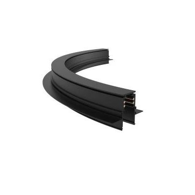 HOROS oblouková lišta 64x46,5 Oblouková lišta pro vestavný magnetický systém, materiál hliník, povrch černá, 48V, rozměry 64x46,5mm, délka dle typu