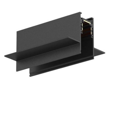 HOROS ECO TRACK RC MG 26,3x52,7, 48V Podhledová vestavná lišta pro magnetický systém, materiál kov, povrch černá, 48V, rozměry 52,7x26,3mm, l=2000mm