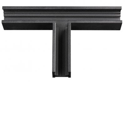 HOROS ECO "T" spojka MG 48V T-konektor, spoj pro magnetický systém, materiál hliník, povrch černá, 48V, rozměry 100x174mm.