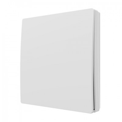 1W CLICK PIEZO ON/OFF TUYA Bezdrátový vypínač 1-tlačítkový, zap/vyp, Zigbee 3.0, kompatibilní smart systém Tuya, piezo, IP20, plast bílá, rozměry 86x86x13mm, KU68