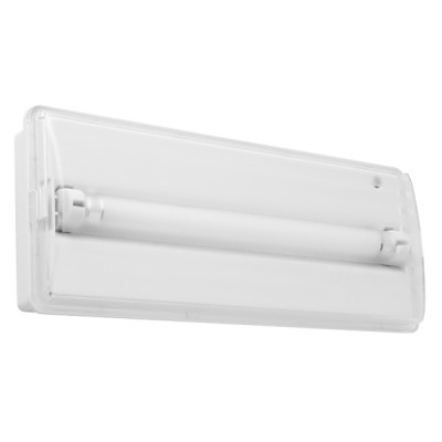 ZOOM Nouzové svítidlo SE - pouze nouzové svícení, záloha 1h, plast bílá, kryt plast transparentní, pro zářivku 1x6W, G5, 230V, IP40, 260x106x47mm, vč.sv.zdr. neutrální 4000K