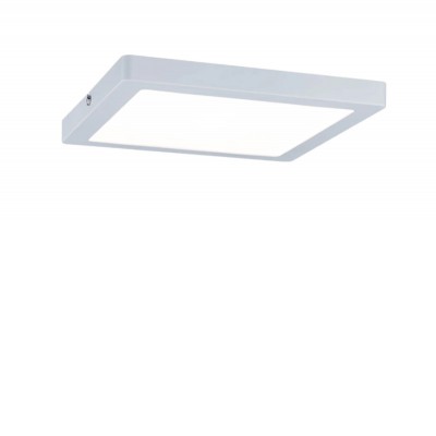 ATRIA Stropní svítidlo, těleso plast bílá mat, difuzor plast opál, LED 16,5W, 1800lm, teplá 2700K, stmív. TRIAC, Ra80, 230V, IP20, tř.2, rozměry 300x300x20mm.