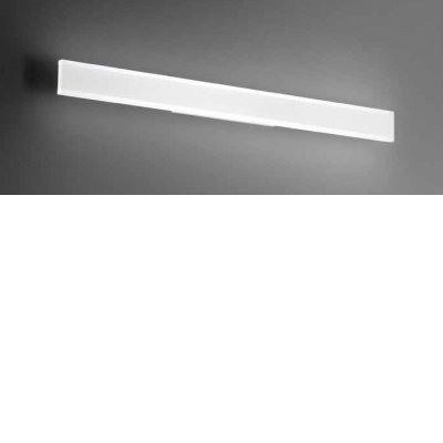 ZAHNE WL 16W CCT Nástěnné svítidlo, hliník, bílá, dif. plast opál, LED 16W, 1200lm, přepín. CCT teplá 3000K/neutr 4000K/denní 6000K, stmív. TRIAC., Ra80, 230V, IP20, rozměry 410x65x58mm, svítí nahoru/dolů.