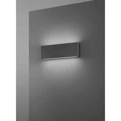 ZEUXO WL 7W/24W IP65 Nástěnné venkovní svítidllo, těleso kov, povrch černá grafit/šedá, dif. sklo, LED 7W/560lm, 24W/1920lm, přepín CCT teplá 2700K-3200K-neutr 4000K, Ra80, 230V, IP65, tř.1, rozměry dle typu, svítí nahoru/dolů.
