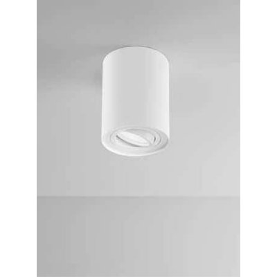 LIDOS R 1x35W GU10 Stropní bodové svítidlo, nastav. směr svícení +-30°, těleso kov, povrch bílá mat/černá mat, pro žárovku 1x35W, GU10, 230V, IP20, tř.1, rozměry d=95mm, h=125mm.