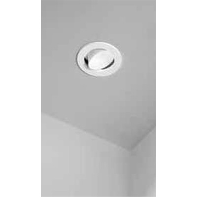 BARGTEH BI R 1x35W GU10 Podhledové bodové svítidlo, kruhové, výklopné, těleso kov, povrch bílá/černá, pro žárovku 1x35W, GU10, 230V, IP20, tř.1, rozměry d=90mm, h=30mm.