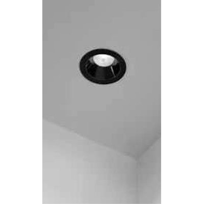 BARGTEH BI R II 1x35W GU10 Podhledové bodové svítidlo, kruhové, těleso kov, povrch bílá/černá, pro žárovku 1x35W, GU10, 230V, IP20, tř.1, rozměry d=90mm, h=35mm.