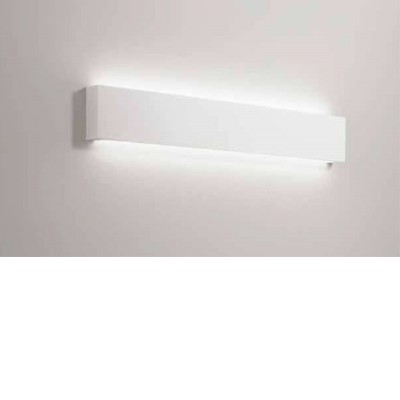 ZRED WL 12W/18W Nástěnné svítidlo, základna kov, povrch bílá, stínítko sádra bílá, LED 12W/960lm, 18W/1440lm, teplá 3000K, Ra85, 230V, IP20, tř.1, rozměry dle typu, svítí nahoru/dolů.