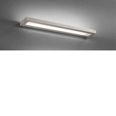 BOBING WL 24W CCT Nástěnné svítidlo, nast. směr svícení, těleso hliník, povrch broušený, dif plast opál, LED 24W, 19200lm, přepín. CCT teplá 2700K-3000K-neutr 4000K, Ra80, 230V, IP20, rozměry 792x25x110mm.