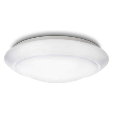 CINNABAR Stropní, přisazené svítidlo, základna kov, povrch bílá, difuzor plast opál, LED 1x6W/16W/22W, teplá 2700K, nebo neutrální 4000K, 230V, IP20, tř.1, rozměry dle typu