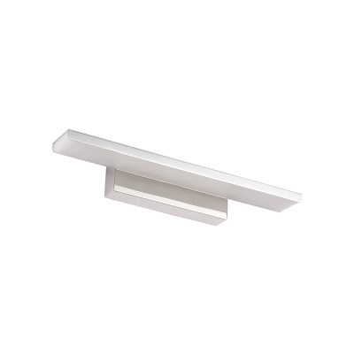 CLARISS Nástěnné svítidlo k obrazu, těleso kov, povrch chrom, difuzor plast opál, LED 12W/1000lm, 24W/1200lm, 32W/1920lm, teplá 3500K, 230V, IP20, tř.2. rozměry dle typu, svítí dolů.