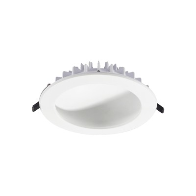 DOMES Vestavné stropní svítidlo, těleso hliník, povrch bílá, difuzor plast opál, LED 8W/560lm,12W/960lm, 20W/1600lm,  neutrální 4000K, 230V, IP20, tř.2, rozměry dle typu.