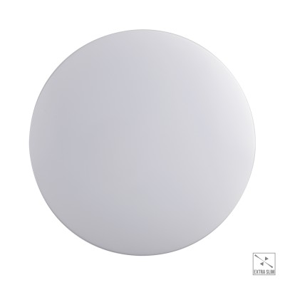 MONOLITE Stropní přisazené, kruhové svítidlo, těleso kov, povrch bílá, difuzor plast opál, LED 24W/2560lm, 36W/4000lm, neutrální 4000K, Ra80, 230V, IP20, tř.1, rozměry dle typu.